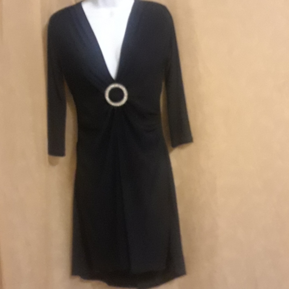 Black cocktail dress